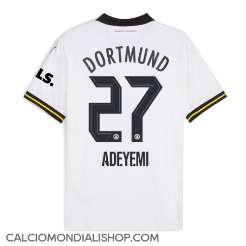 Maglie da calcio Borussia Dortmund Karim Adeyemi #27 Terza Maglia 2024-25 Manica Corta